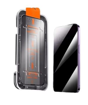 iPhone 14 Pro Max – Privacy Screenprotector | Anti-Kijk Gehard Glas met Plaatsing Tray | Krasbestendig & Case-Friendly