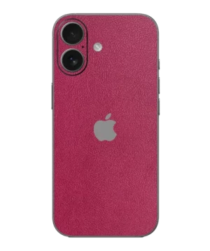 iPhone 17 – Leather Rose Pink Skin