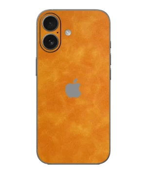 iPhone 16 Plus – Suede Sunset Orange Skin