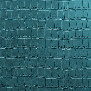 iPhone 13 Pro Max – Croc Leather Teal Green Skin - Afbeelding 3
