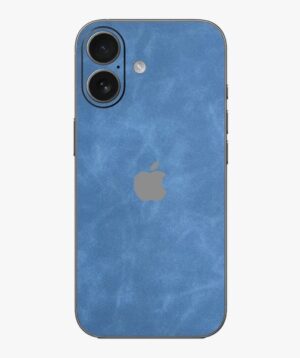 iPhone 16 – Suede Sky Blue Skin