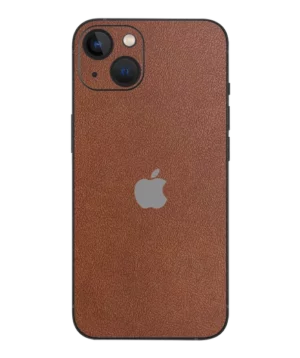 iPhone 13 – Leather Chestnut Brown Skin