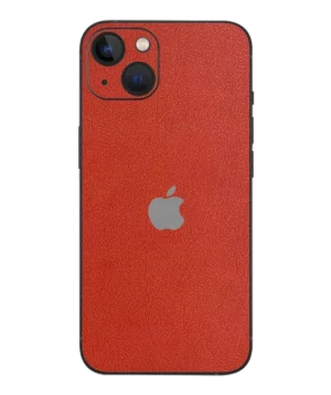 iPhone 13 – Leather Flame Orange Skin