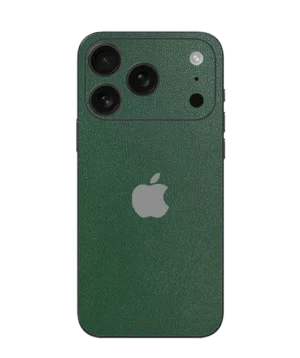iPhone 17 Pro – Leather Forest Green Skin