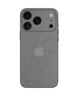 iPhone 17 Pro – Leather Graphite Grey Skin