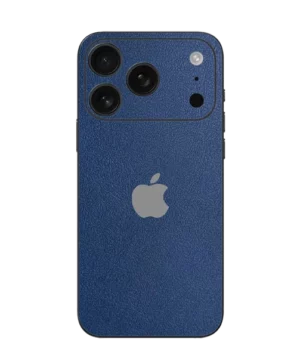 iPhone 17 Pro – Leather Navi Blue Skin