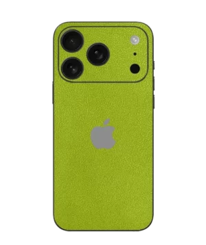 iPhone 17 Pro Max – Leather Parrot Green Skin