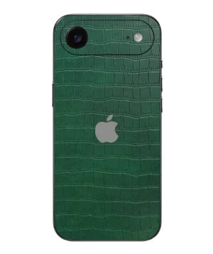 iPhone 17 Air – Croc Leather Bamboo Green Skin