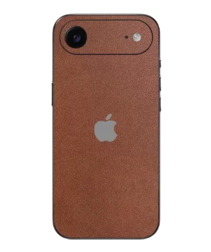 iPhone 17 Air – Leather Chestnut Brown Skin