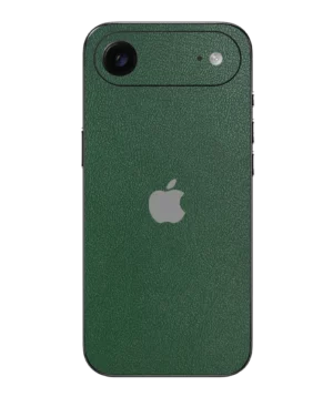 iPhone 17 Air – Leather Forest Green Skin