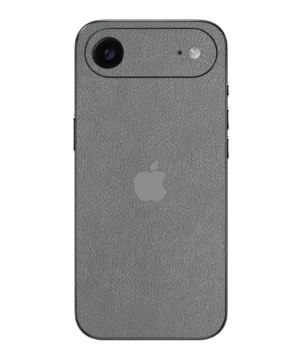 iPhone 17 Air – Leather Graphite Grey Skin