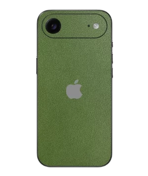 iPhone 17 Air – Leather Olive Green Skin