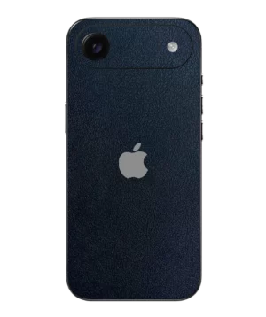 iPhone 17 Air – Leather Onyx Black Skin