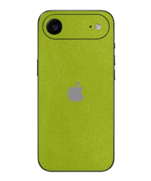 iPhone 17 Air – Leather Parrot Green Skin