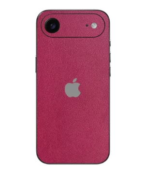 iPhone 17 Air – Leather Rose Pink Skin