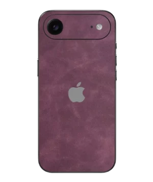 iPhone 17 Air – Suede Wine Red Skin