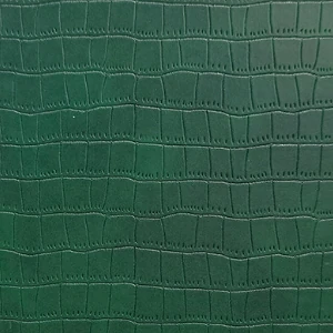 Samsung S25 Plus – Croc Leather Bamboo Green Skin - Afbeelding 3