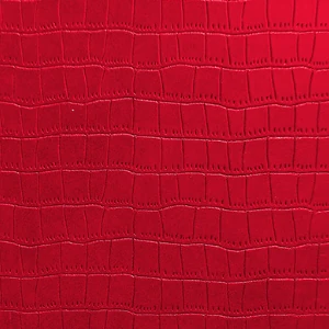 Samsung S22 Ultra – Croc Leather Crimson Red Skin - Afbeelding 3
