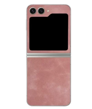 Samsung Flip 5 – Suede Blush Pink Skin