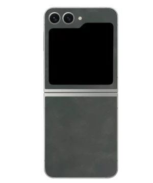Samsung Flip 5 – Suede Fog Grey Skin