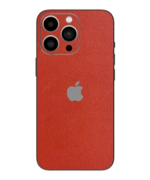 iPhone 13 Pro – Leather Flame Orange Skin