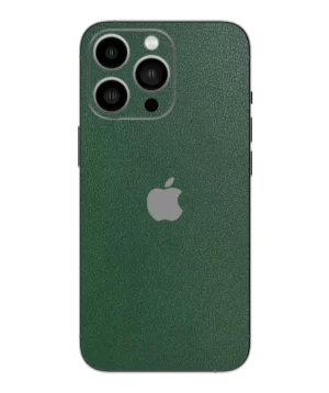 iPhone 13 Pro – Leather Forest Green Skin