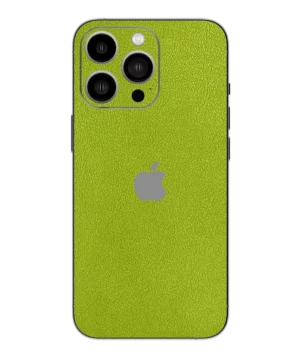 iPhone 13 Pro – Leather Parrot Green Skin