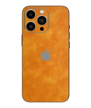iPhone 13 Pro – Suede Sunset Orange Skin
