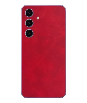 Samsung S22 Plus – Suede Crimson Red Skin