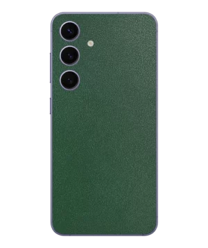 Samsung A21 – Leather Forest Green Skin