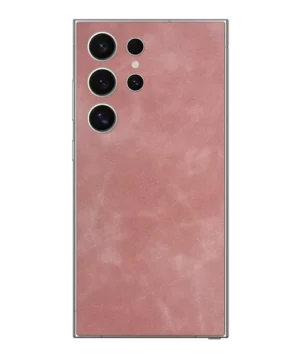 Samsung S24 Ultra – Suede Blush Pink Skin