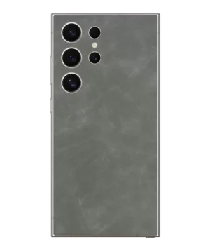 Samsung S24 Ultra – Suede Carbon Grey Skin