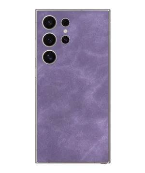 Samsung S24 Ultra – Suede Dream Purple Skin