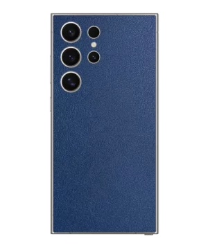 Samsung S24 Ultra – Leather Navi Blue Skin
