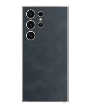 Samsung S24 Ultra – Suede Obsidian Black Skin