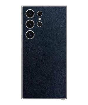 Samsung S24 Ultra – Leather Onyx Black Skin