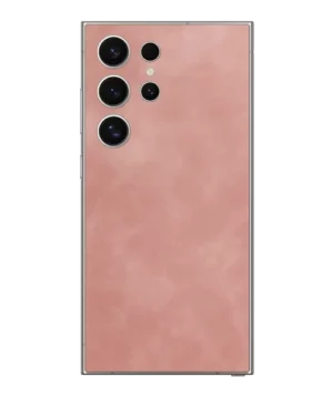 Samsung S24 Ultra – Suede Rose Pink Skin