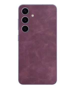 Samsung A21 – Suede Wine Red Skin