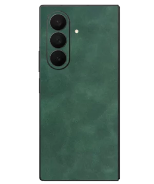 Samsung Fold 5 – Suede Army Green Skin