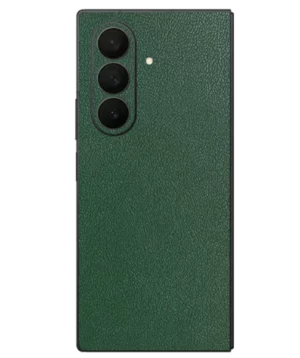 Samsung Fold 7 – Leather Forest Green Skin