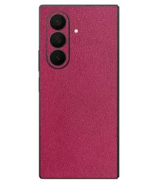 Samsung Fold 7 – Leather Rose Pink Skin