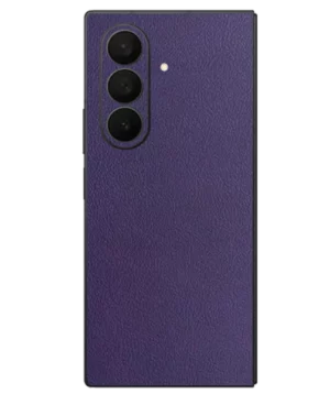 Samsung Fold 7 – Leather Royal Purple Skin