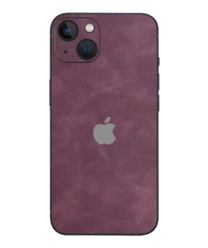 iPhone 13 – Suede Wine Red Skin