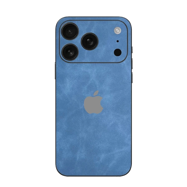 iPhone 17 Pro Max Suède Sky Blue Skin kopen