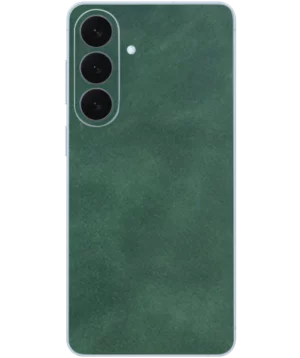 Samsung S26 Plus – Suede Army Green Skin