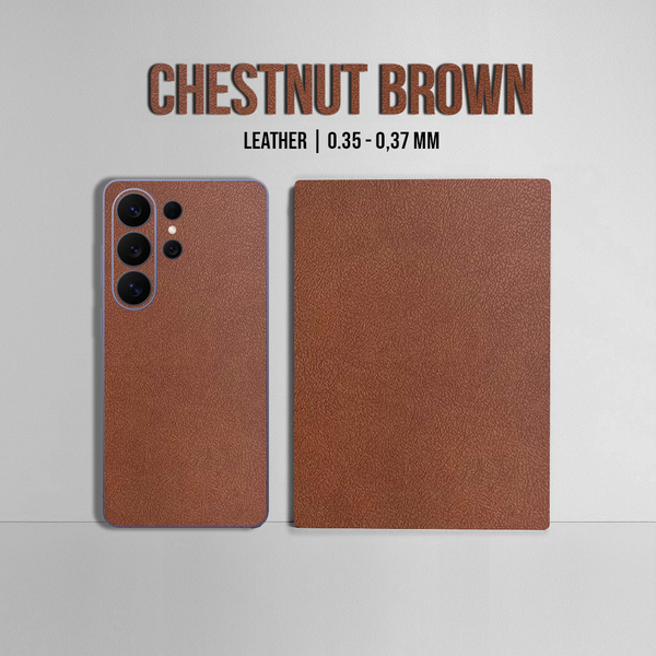 Samsung S26 Ultra – Leather Chestnut Brown Skin - Afbeelding 2