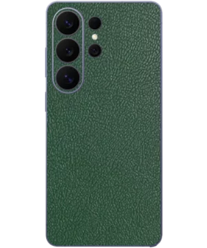 Samsung S26 Ultra – Leather Forest Green Skin
