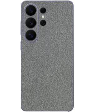 Samsung S26 Ultra – Leather Graphite Grey Skin