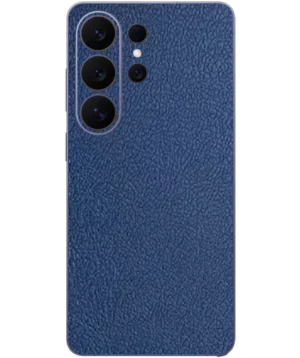 Samsung S26 Ultra – Leather Navi Blue Skin