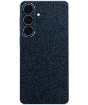 Samsung S26 – Leather Onyx Black Skin